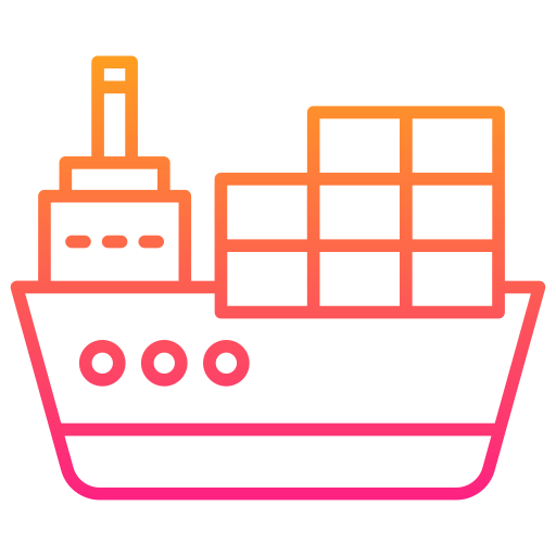 Cargo ship Generic Gradient icon