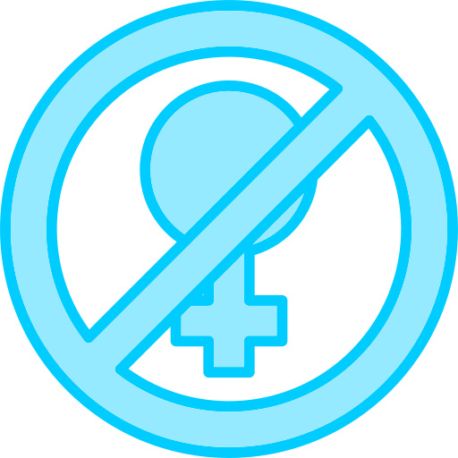 Stop violence Generic Blue icon