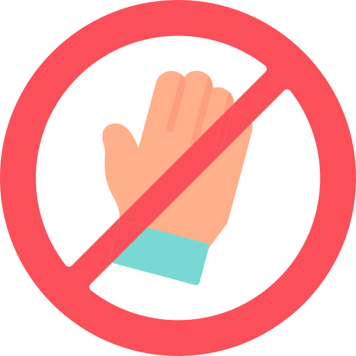 Stop violence Generic Flat icon