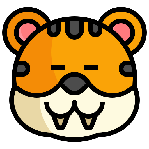 Tiger Generic Outline Color icon