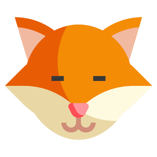 狐 Generic Flat icon