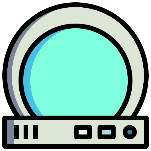 우주 비행사 헬멧 Generic Outline Color icon