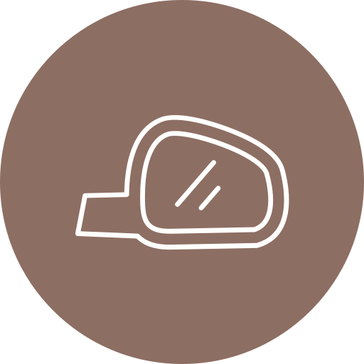 seitenspiegel Generic Flat icon