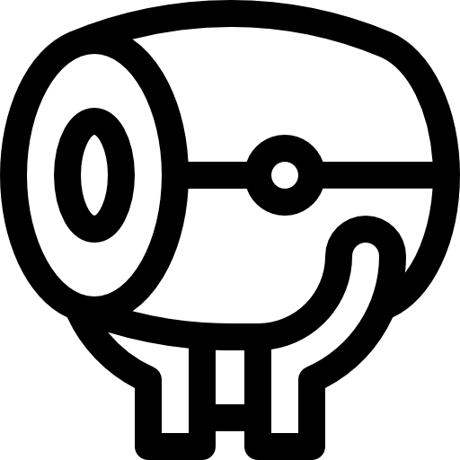tambor Basic Rounded Lineal icono