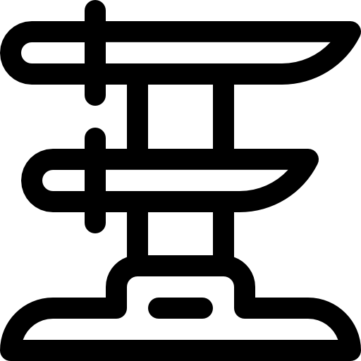 katana Basic Rounded Lineal icona