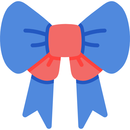 Ribbon Special Flat icon