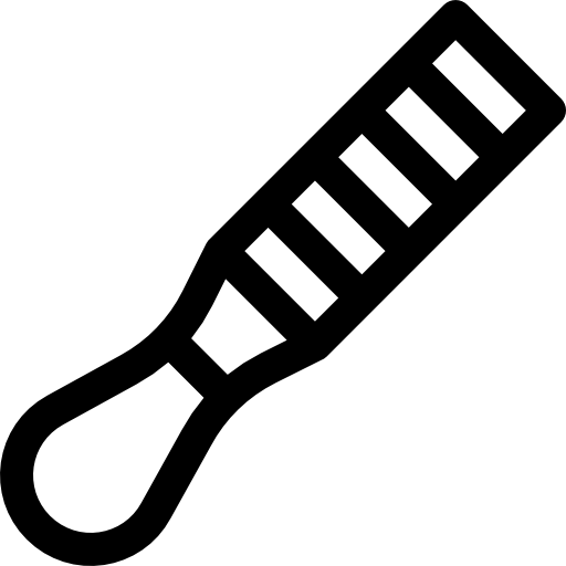 espátula Basic Rounded Lineal icono