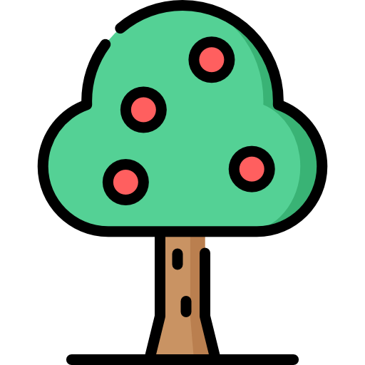 Фруктовое дерево Special Lineal color иконка