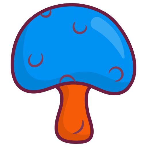 fungo Generic Hand Drawn Color icona