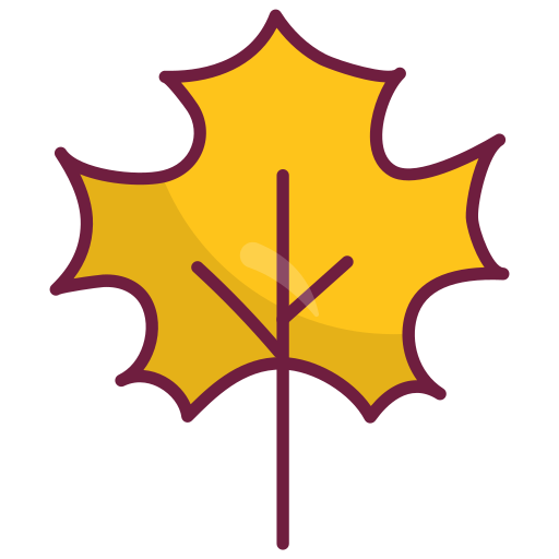 Maple leaf Generic Hand Drawn Color icon