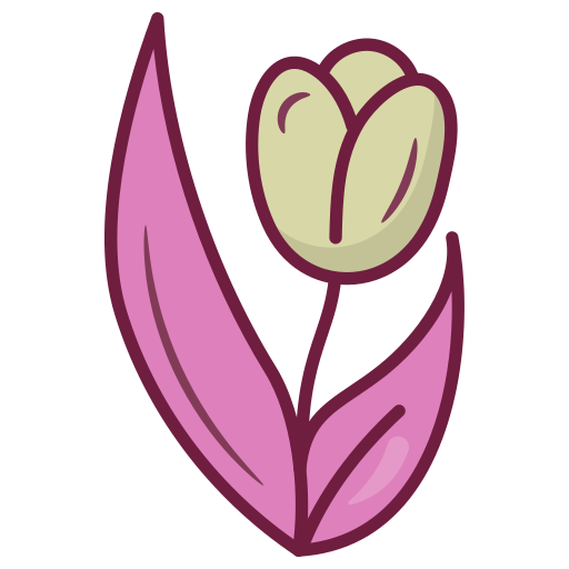 floral Generic Hand Drawn Color icono