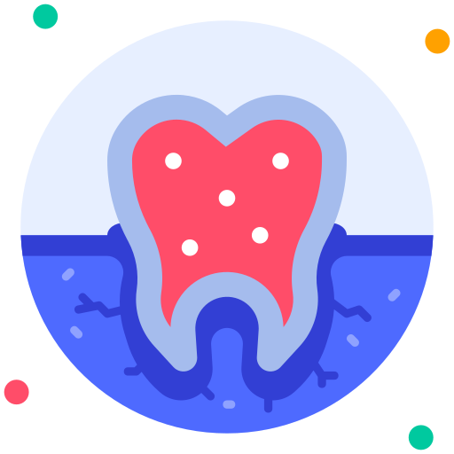 dientes Generic Rounded Shapes icono