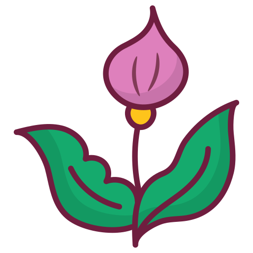 capullo de la flor Generic Hand Drawn Color icono