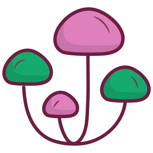 champignons Generic Hand Drawn Color Icône
