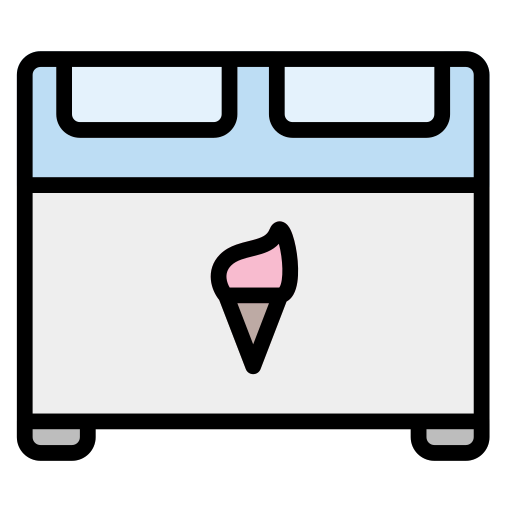 冷凍庫 Generic Outline Color icon
