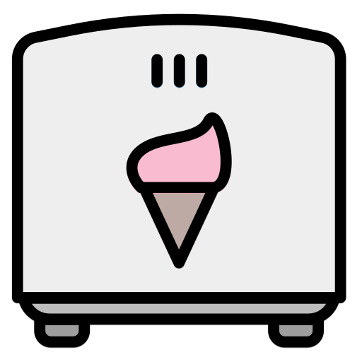 Fridge Generic Outline Color icon