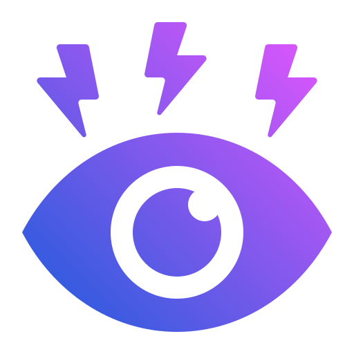 Глаз Generic Flat Gradient иконка