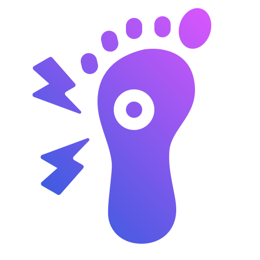 Foot Generic Flat Gradient icon