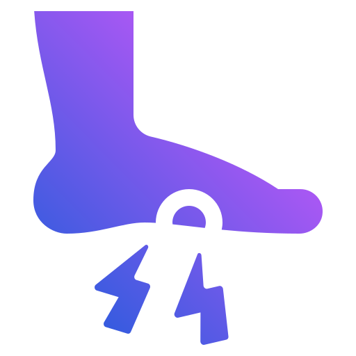 Foot Generic Flat Gradient icon