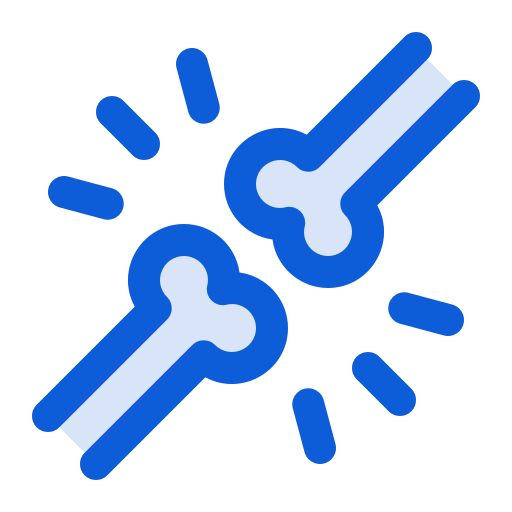 Fracture Generic Blue icon