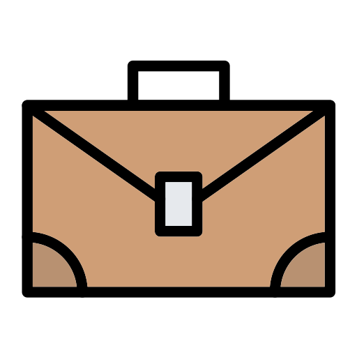 Briefcase Generic Outline Color icon