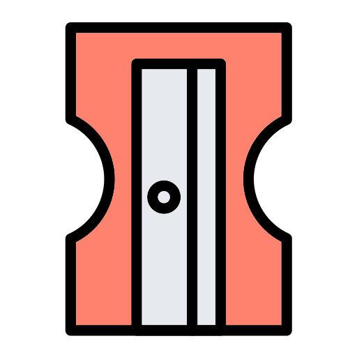 Sharpener Generic Outline Color icon