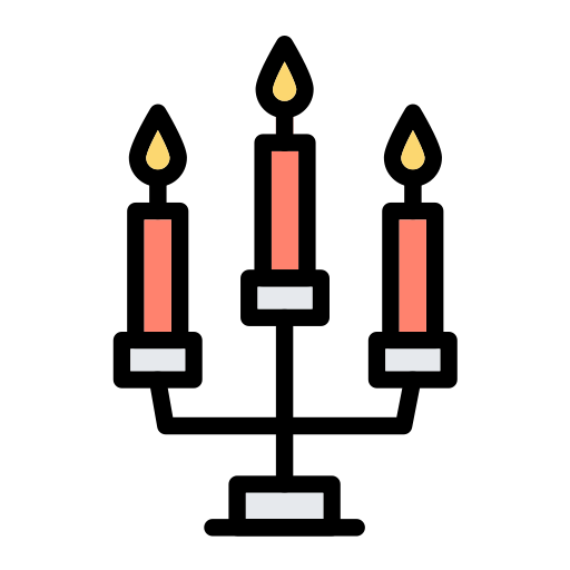 свеча Generic Outline Color иконка