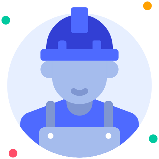 Worker Generic Rounded Shapes icon