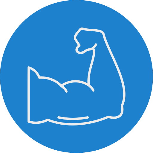 Muscles Generic Flat icon