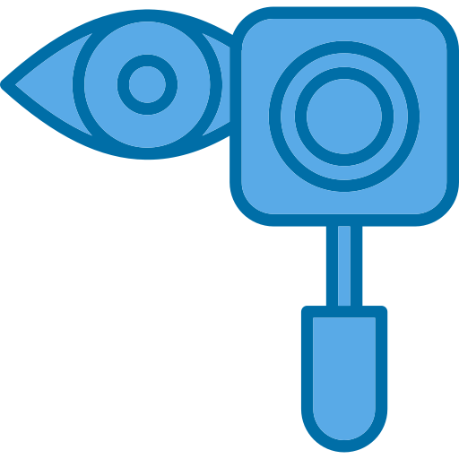 눈 검사 Generic Blue icon