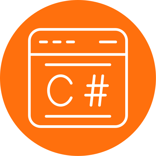 C sharp Generic Flat icon