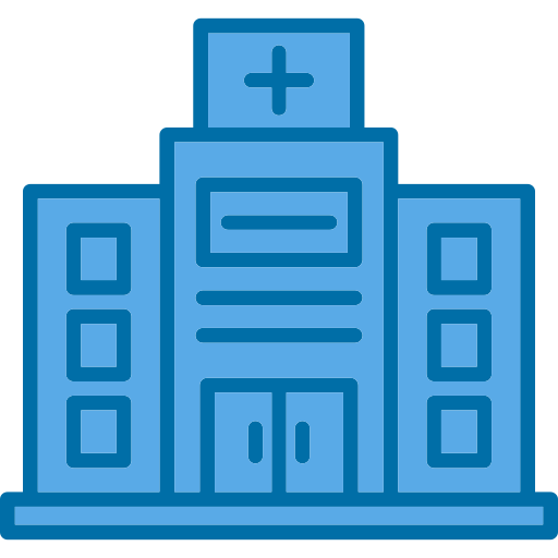 Hospital Generic Blue icon