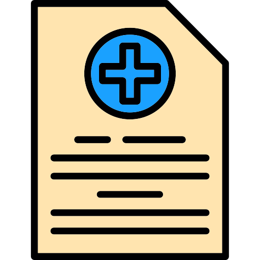 archivo médico Generic Outline Color icono
