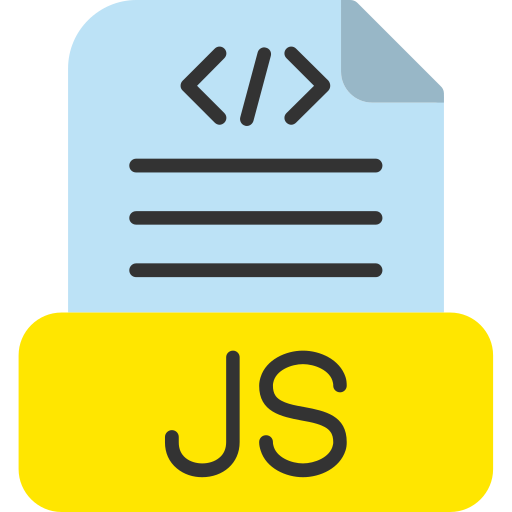 js 파일 Generic Flat icon