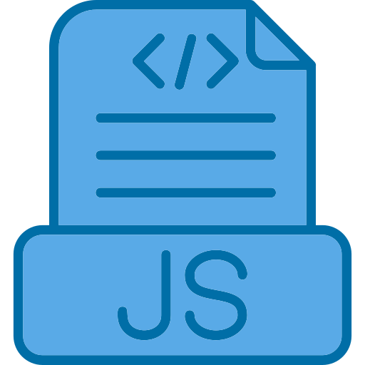 jsファイル Generic Blue icon