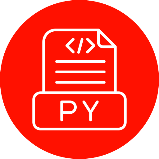 Файл python Generic Flat иконка