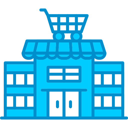 슈퍼마켓 Generic Blue icon