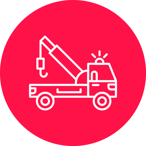 camión de remolque Generic Flat icono
