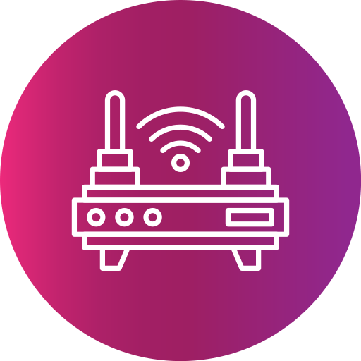 router Generic Flat Gradient icoon