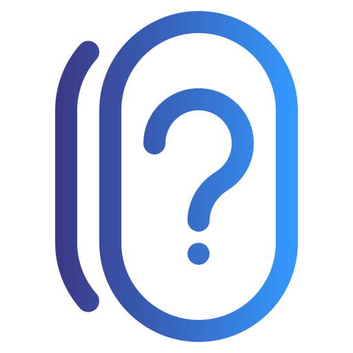 Question Generic Gradient icon