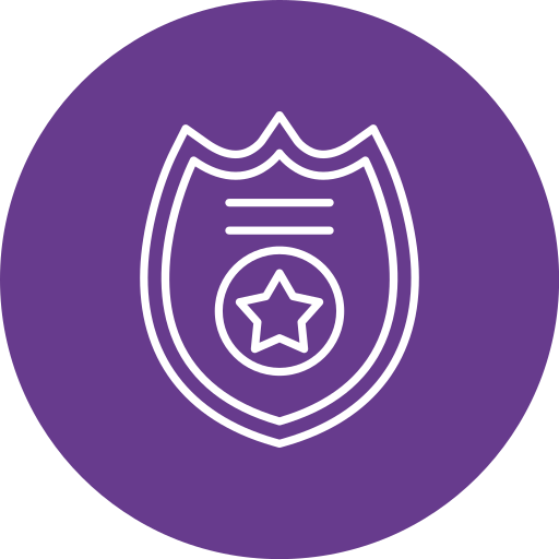 Police badge Generic Flat icon