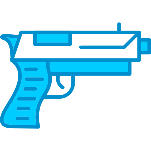 Gun Generic Blue icon