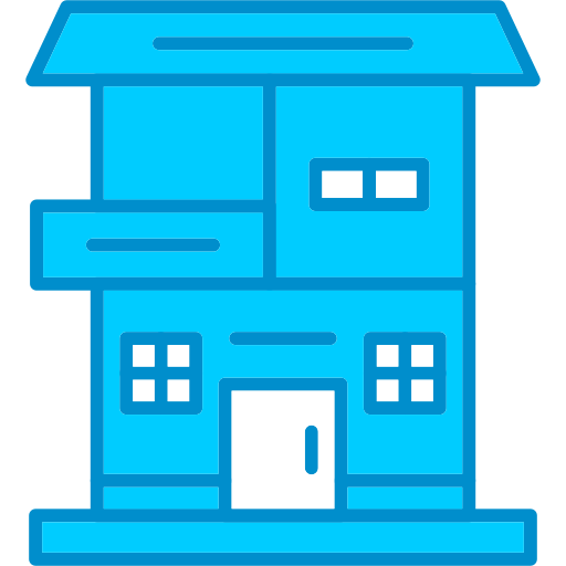 habitation Generic Blue Icône