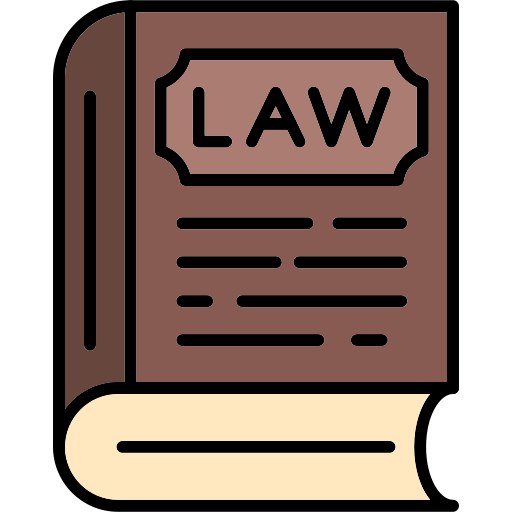 livre de droit Generic Outline Color Icône