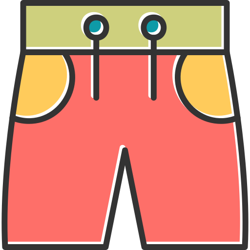 pantalones cortos Generic Color Omission icono