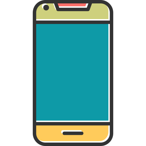Smartphone Generic Color Omission icon