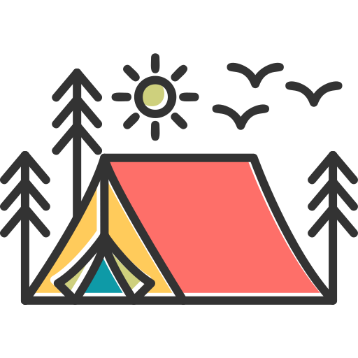 tenda da campeggio Generic Color Omission icona