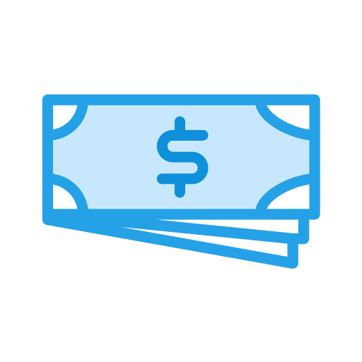 Money Generic Blue icon