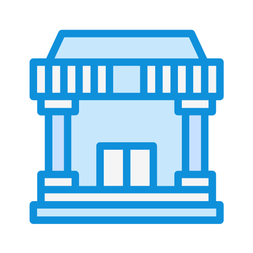 은행 Generic Blue icon