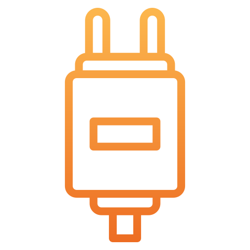 Power plug Generic Gradient icon
